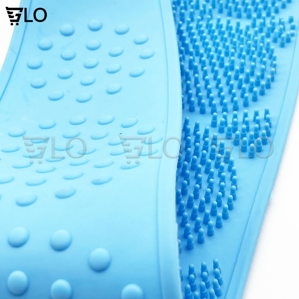 Dây Tắm Chà Cọ Lưng Silicon 2 Mặt Siêu Hot