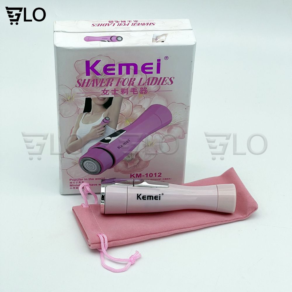 Máy Cạo Lông Nách, Lông Chân, Lông Tay Kemei KM-1012