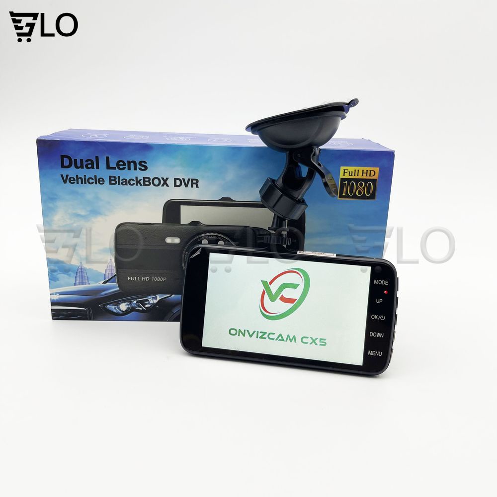 Camera Hành Trình X004 Full HD 1080p, 2 Camera Trước Và Sau