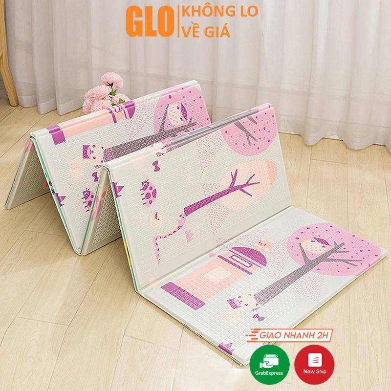 Thảm 2 Mặt Xpe Hàn Quốc Chống Va Đập Cho Bé(Kích Thước 2x1.8m ) Dày 8Ly
