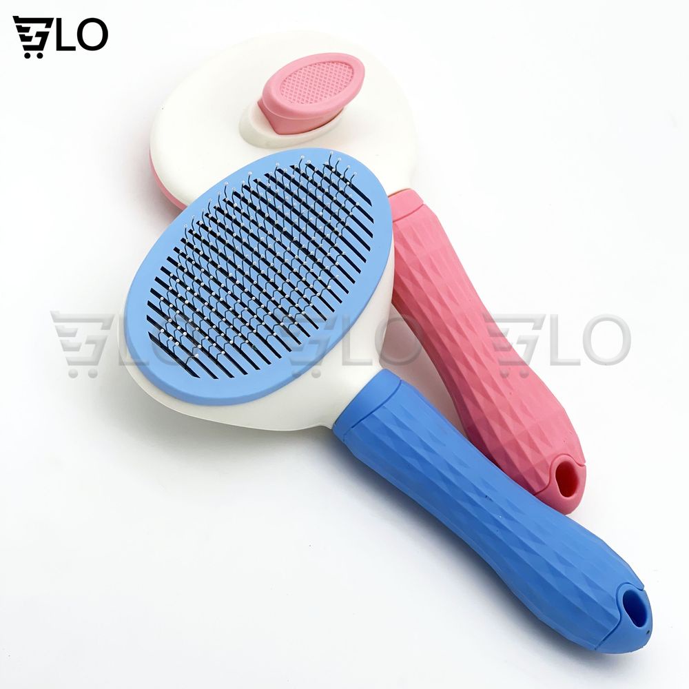 Bàn Chải Lông Chó Mèo, Giúp Loại Bỏ Tối Đa Lông Rụng Trên Người Thú Cưng