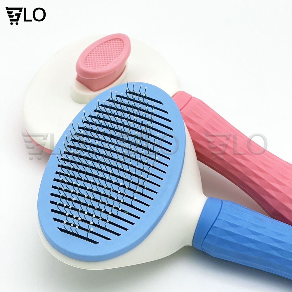 Bàn Chải Lông Chó Mèo, Giúp Loại Bỏ Tối Đa Lông Rụng Trên Người Thú Cưng