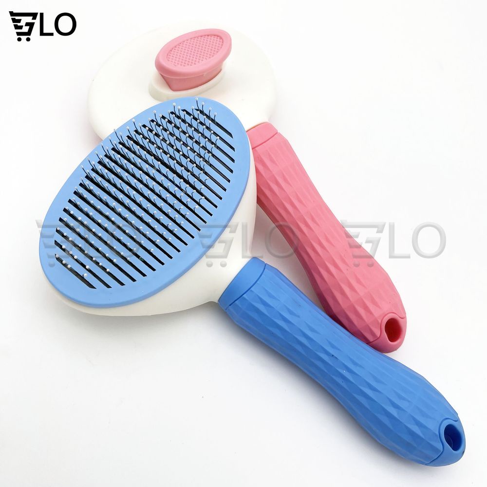 Bàn Chải Lông Chó Mèo, Giúp Loại Bỏ Tối Đa Lông Rụng Trên Người Thú Cưng