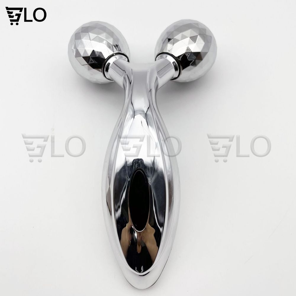 Cây Lăn Massage Mặt 3D Loại Lớn - Mát Xa Đẹp Da, Tạo Cằm V-Line, Thon Gọn Đùi, Giảm Mỡ Bụng