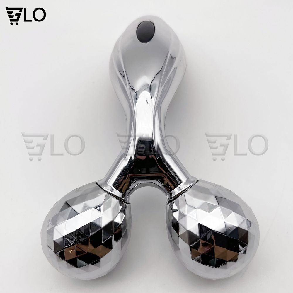 Cây Lăn Massage Mặt 3D Loại Lớn - Mát Xa Đẹp Da, Tạo Cằm V-Line, Thon Gọn Đùi, Giảm Mỡ Bụng