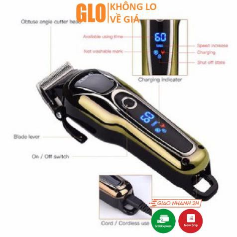 Tông đơ cắt tóc Kemei KM-1990 Dùng Pin Sạc Dòng Cao Cấp