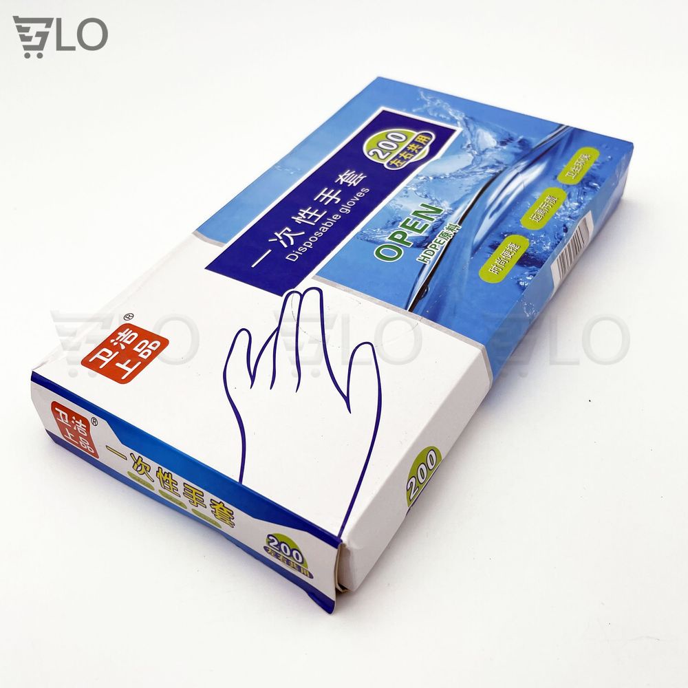 Bao Tay Nilon Dùng 1 Lần(Combo 100/200 Cái)