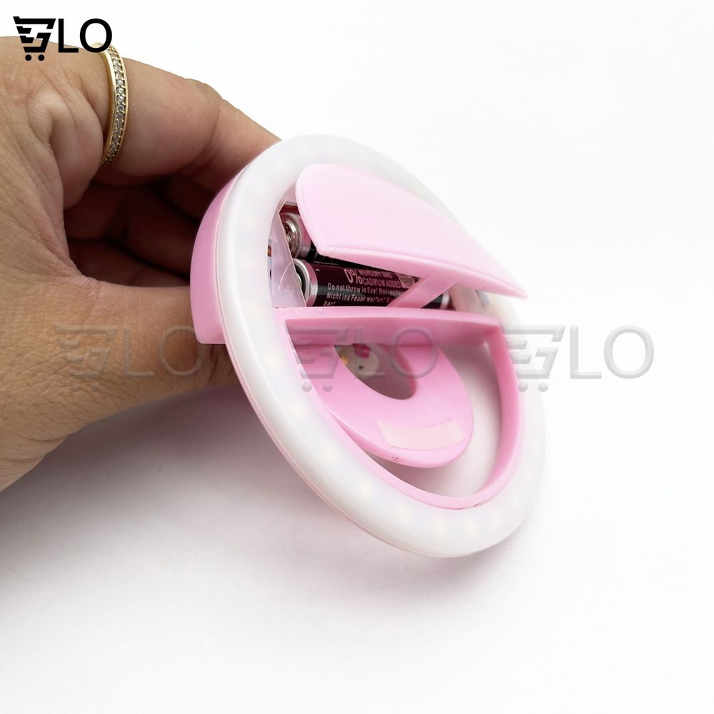 Đèn Led Chụp Hình XJ-01 Kẹp Điện Thoại Hỗ Trợ Selfie Tự Sướng Cực Sáng