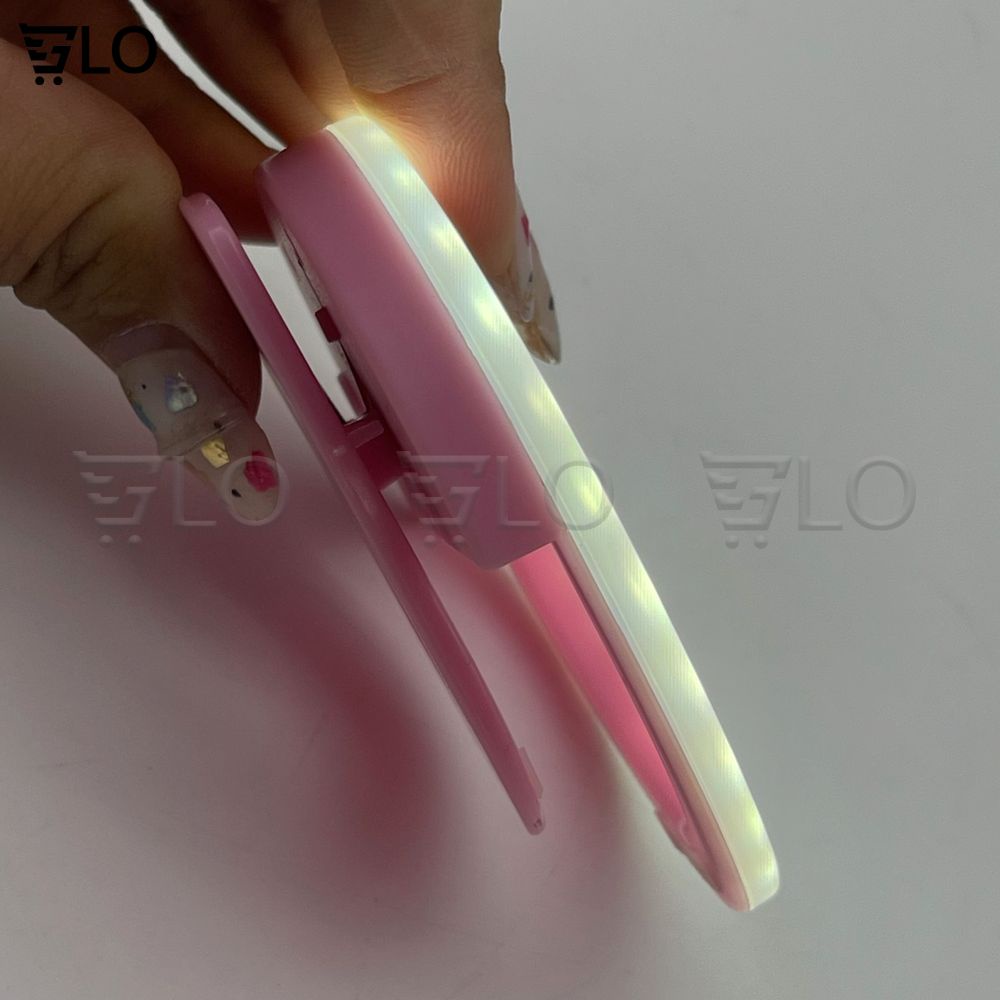 Đèn Led Chụp Hình XJ-01 Kẹp Điện Thoại Hỗ Trợ Selfie Tự Sướng Cực Sáng