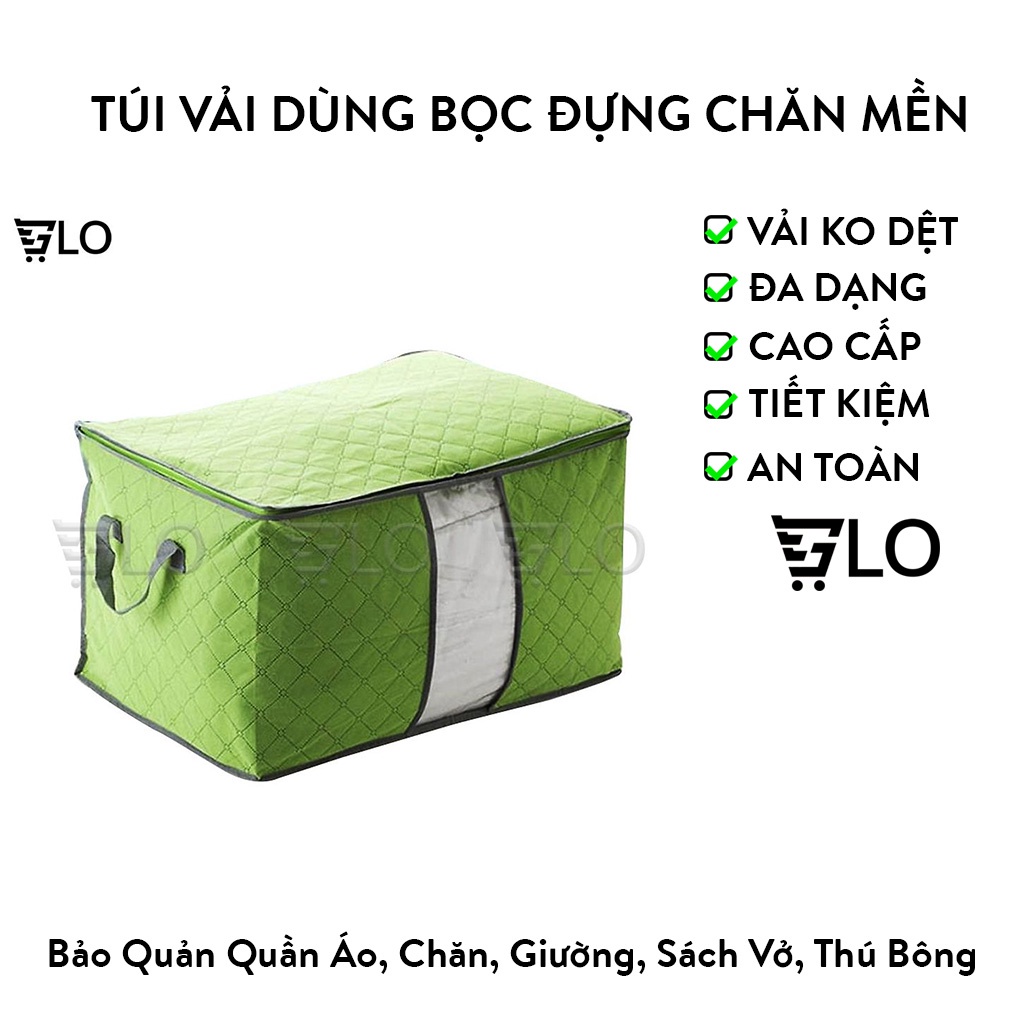 Túi Vải Dùng Bọc Đựng Chăn Mền