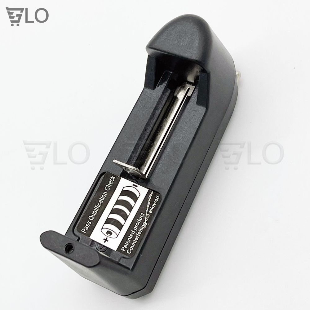 Sạc Đơn Pin Li-Ion 18650 16340 14500 Cho Đèn Pin Siêu Sáng, Quạt Mini 3 Tốc Độ...