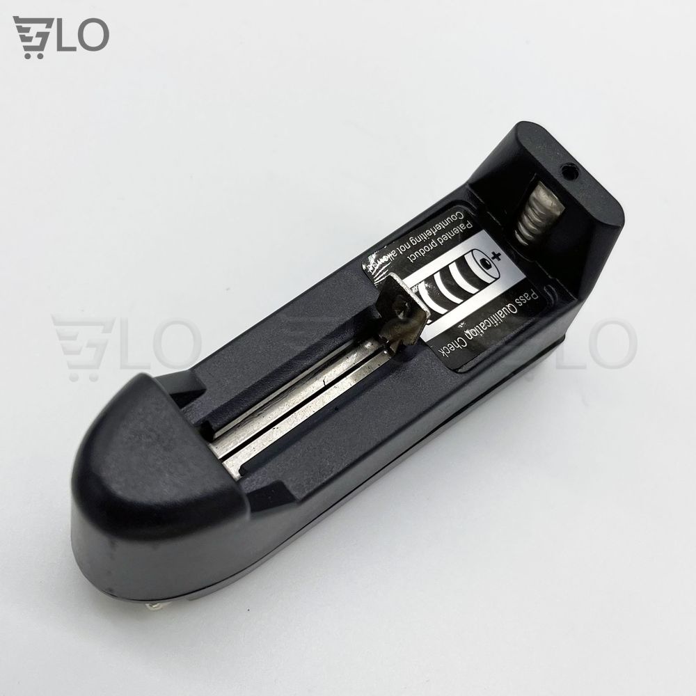 Sạc Đơn Pin Li-Ion 18650 16340 14500 Cho Đèn Pin Siêu Sáng, Quạt Mini 3 Tốc Độ...