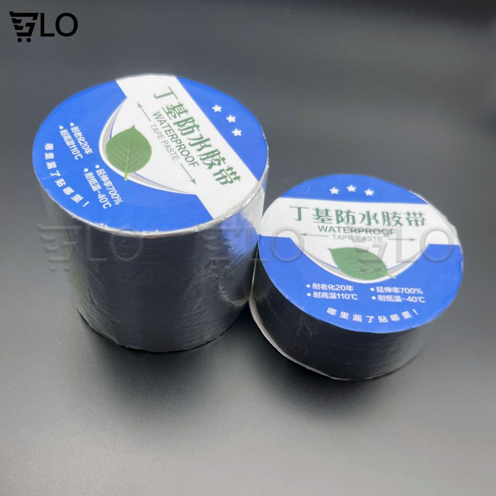 Băng Keo Siêu Dính Chống Thấm Và Chịu Nhiệt Waterproof BUTYL Chính Hãng Nhật Bản