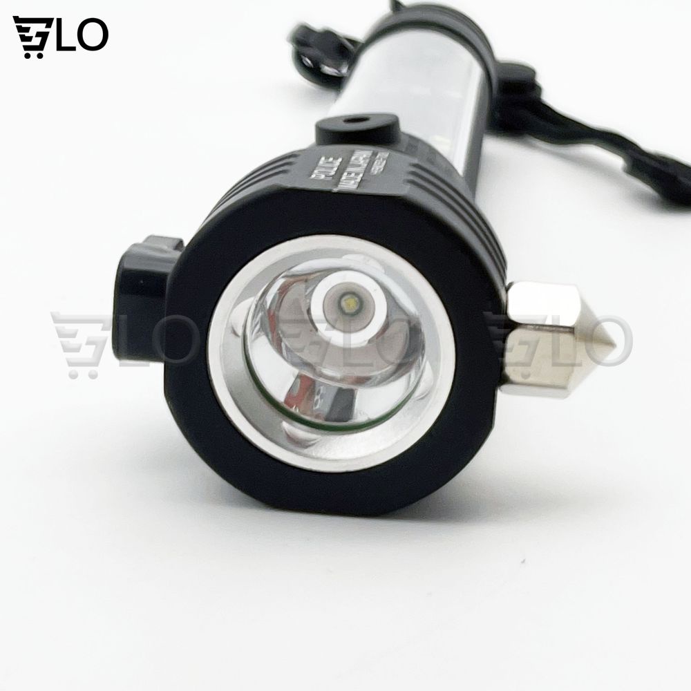 Đèn Pin Đa Năng T08 Dùng Năng Lượng Mặt Trời