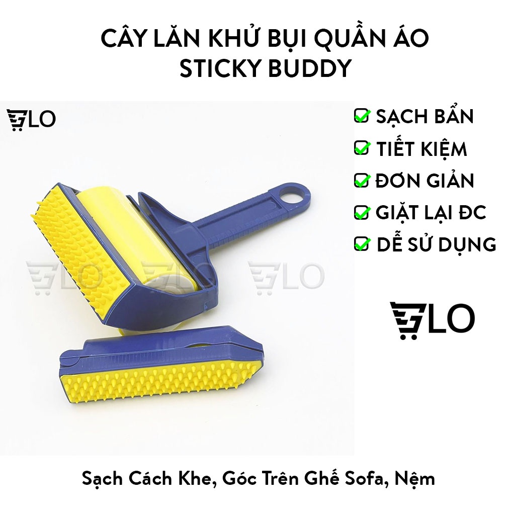 Cây Lăn Khử Bụi Quần Áo - Sticky Buddy