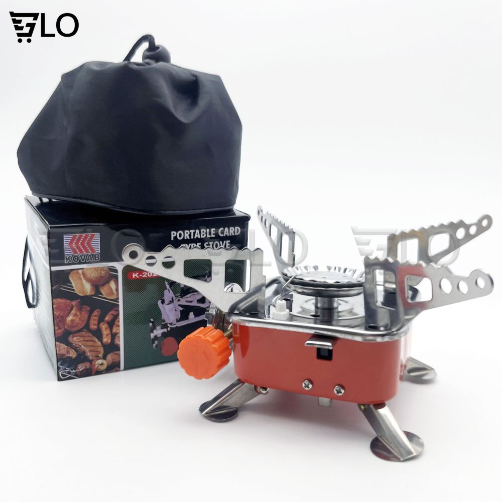 Bếp Ga Du Lịch Mini Siêu Nhỏ Gọn Xếp Gọn Được