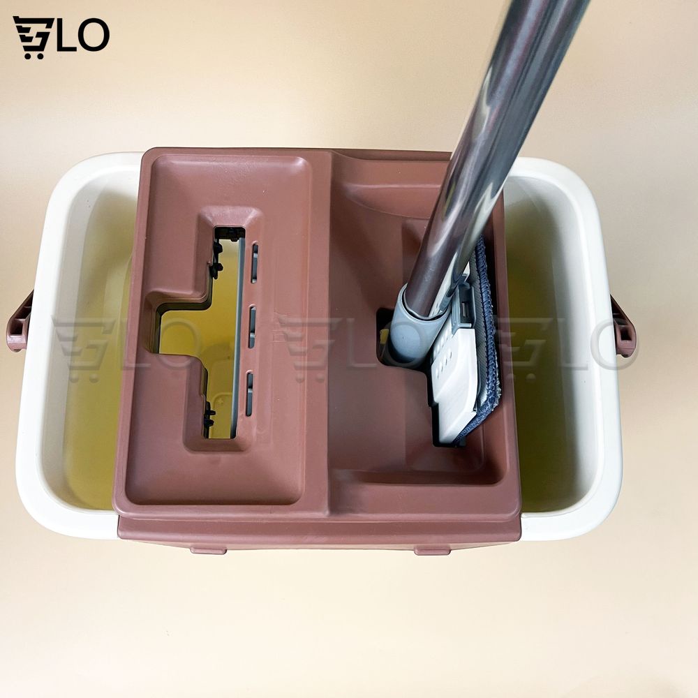 Bộ Cây Lau Nhà 2 Ngăn Tự Vắt Tiện Dụng