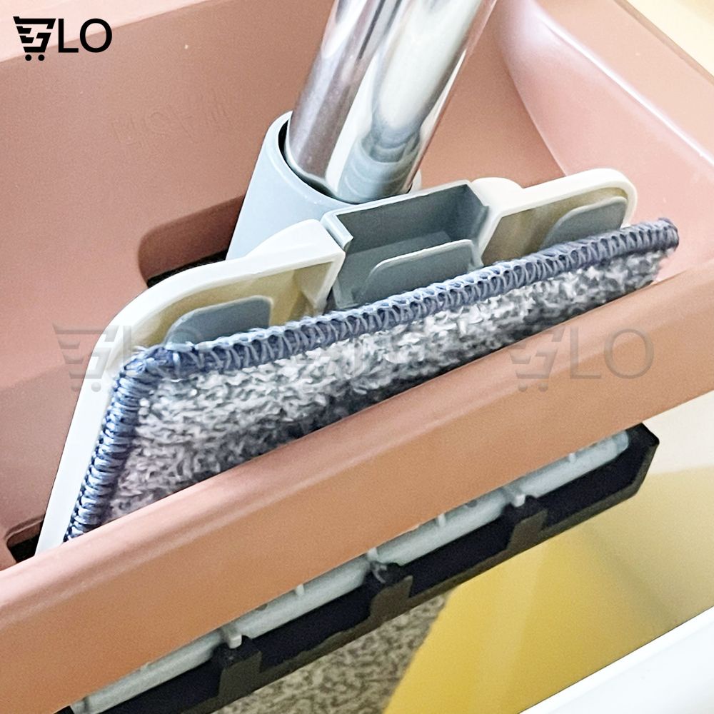 Bộ Cây Lau Nhà 2 Ngăn Tự Vắt Tiện Dụng