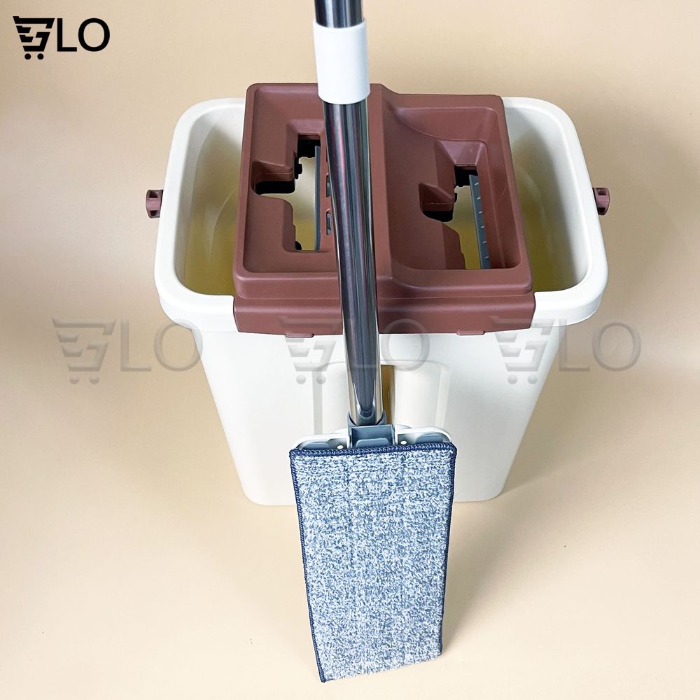 Bộ Cây Lau Nhà 2 Ngăn Tự Vắt Tiện Dụng