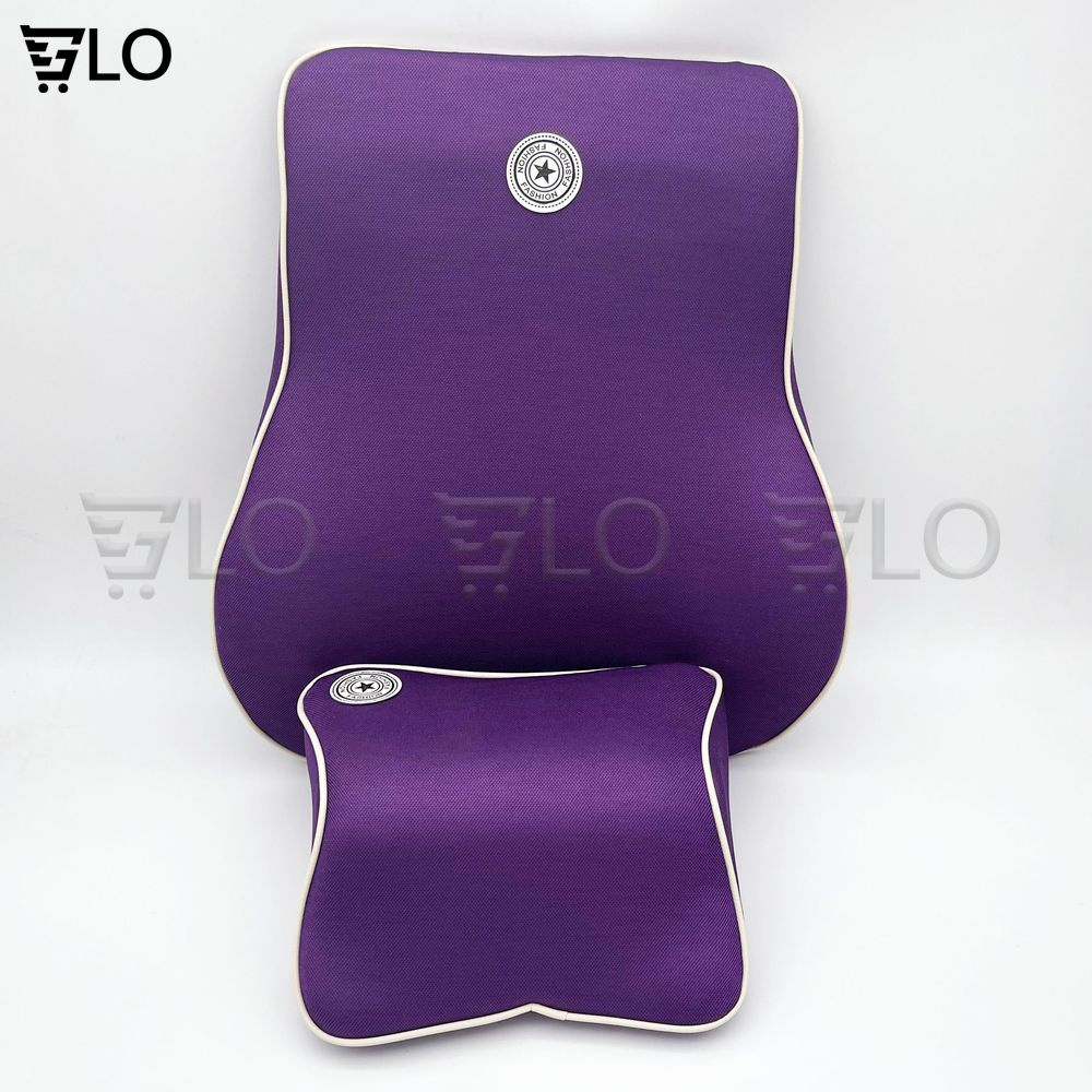 Bộ Gối Tựa Lưng Xe Hơi Cao Su Non