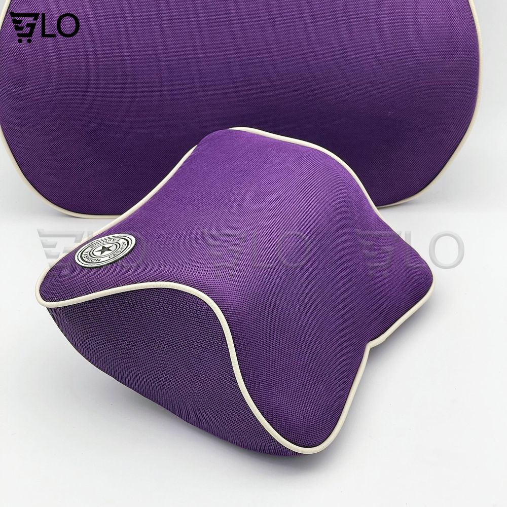 Bộ Gối Tựa Lưng Xe Hơi Cao Su Non
