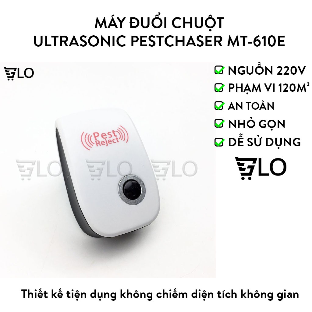 Máy Đuổi Chuột UltraSonic PestChaser MT-610E