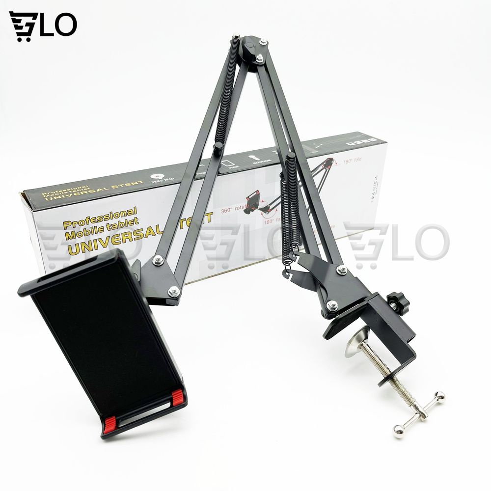 Giá Đỡ Kẹp Ipad, Máy Tính Bảng, Điện Thoại, Nintendo Switch Stands Để Đầu Giường, Cạnh Bàn Xoay 360 Độ