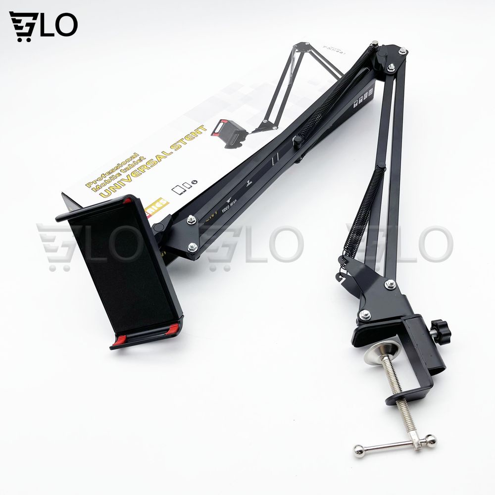 Giá Đỡ Kẹp Ipad, Máy Tính Bảng, Điện Thoại, Nintendo Switch Stands Để Đầu Giường, Cạnh Bàn Xoay 360 Độ