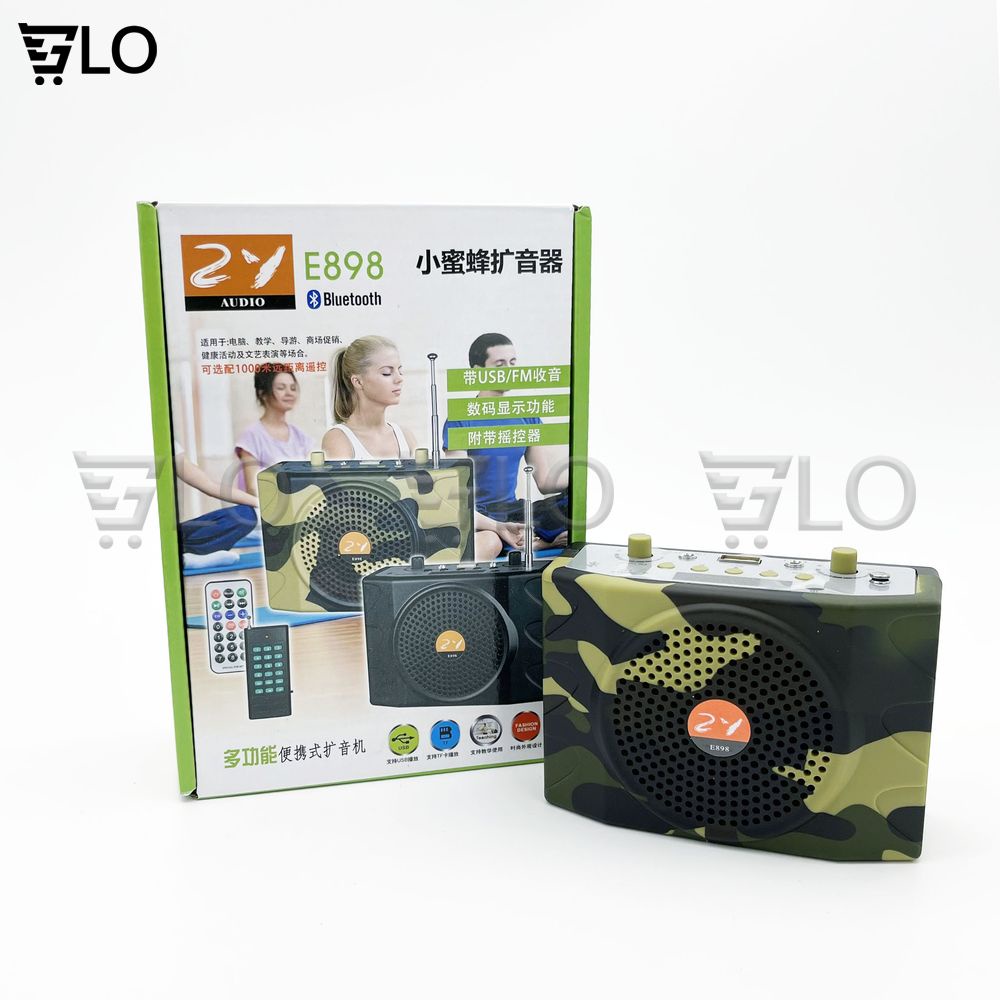 Loa Trợ Giảng E-898 Có Bluetooth Bẫy Chim