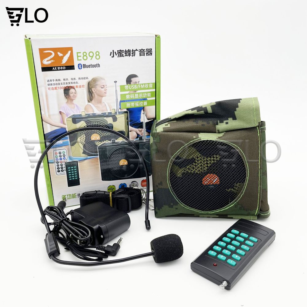 Loa Trợ Giảng E-898 Có Bluetooth Bẫy Chim