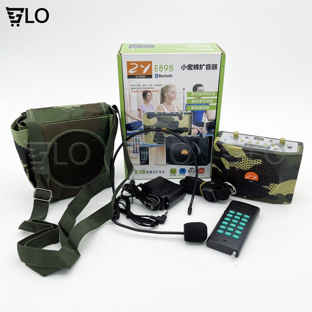 Loa Trợ Giảng E-898 Có Bluetooth Bẫy Chim