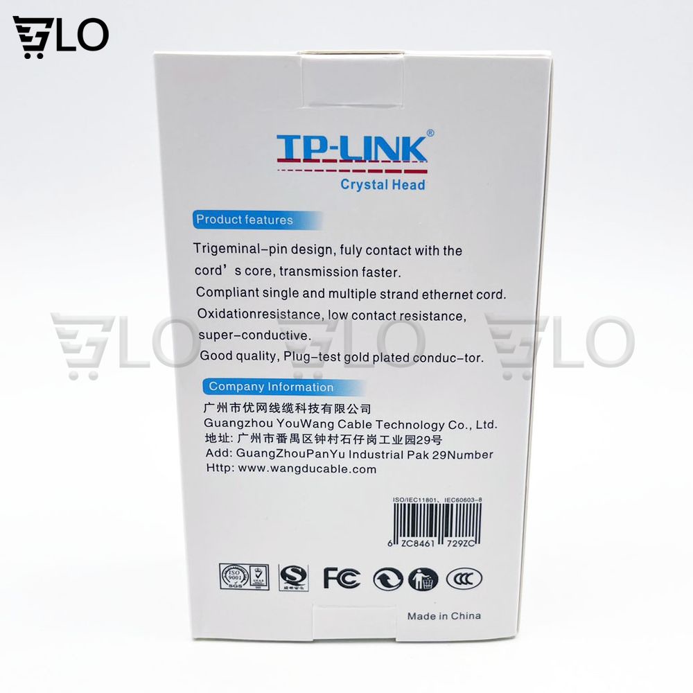 Combo 100 Đầu Hạt Mạng RJ45 CAT5/CAT6 Vỏ Nhựa