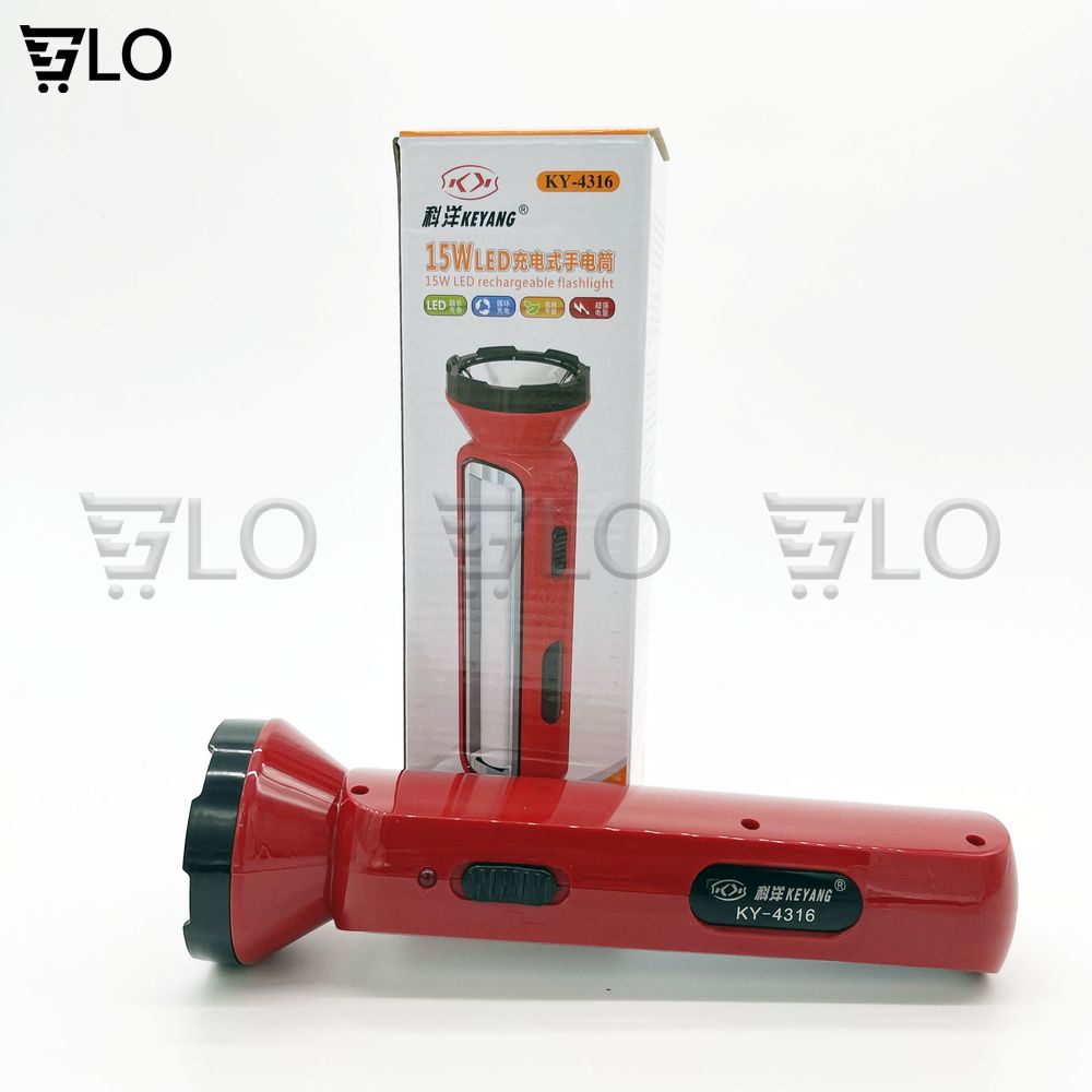 Đèn Pin 2 In 1 Kennede 4316 Mẫu Lớn Dùng Sạc 220v