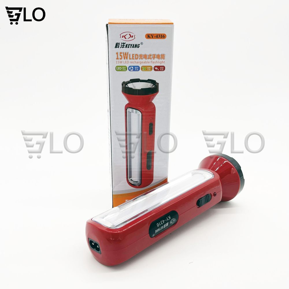 Đèn Pin 2 In 1 Kennede 4316 Mẫu Lớn Dùng Sạc 220v