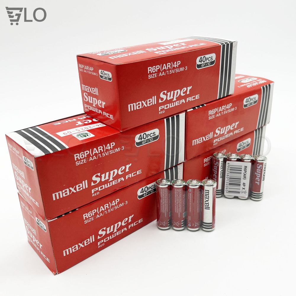 Hộp 40 Viên Pin Tiểu AAA/AA Maxell 1.5v