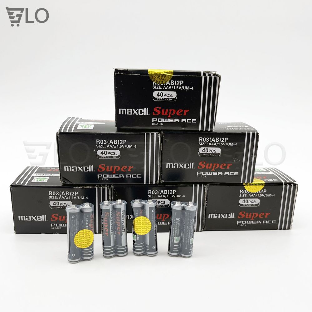 Hộp 40 Viên Pin Tiểu AAA/AA Maxell 1.5v