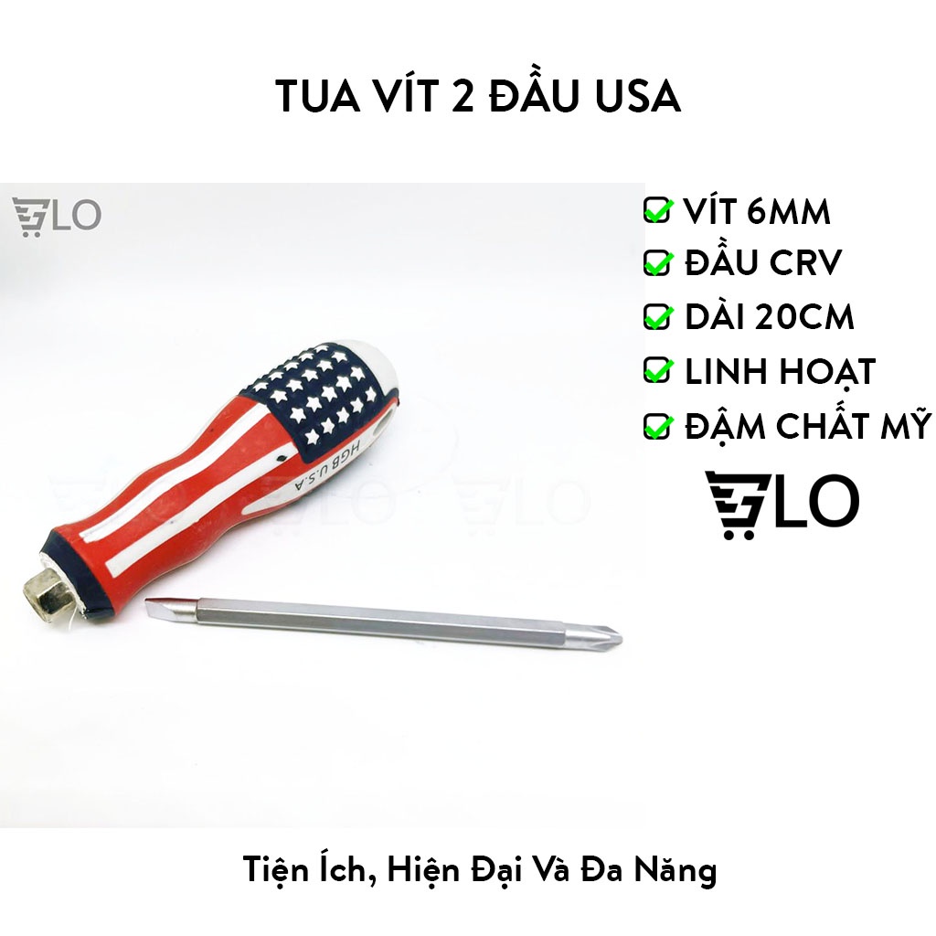 Tua Vít 2 Đầu USA