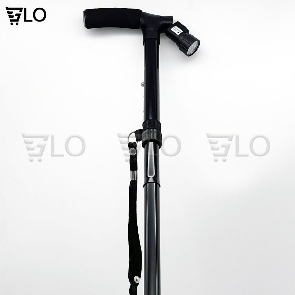 Gậy Trusty Cane - Gậy Gấp Gọn Chống Trượt Có Đèn Pin Cho Người Cao Tuổi
