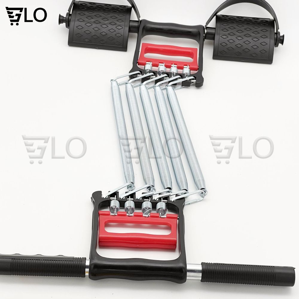Dây Kéo Tập Thể Thao Đa Năng 5 Lò Xo Kèm Bàn Đạp
