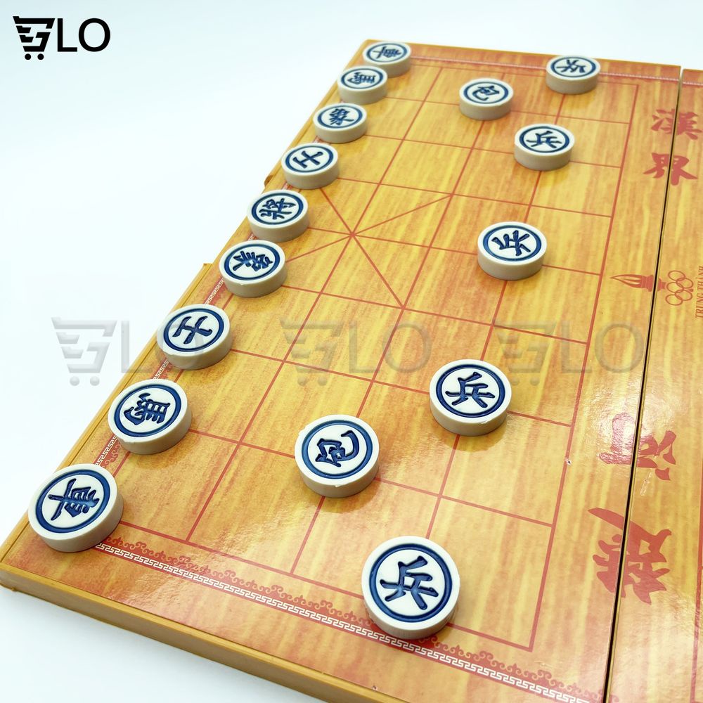 Cờ Tướng Có Bàn Cờ Nhựa Loại Lớn Kích Thước 42x42cm