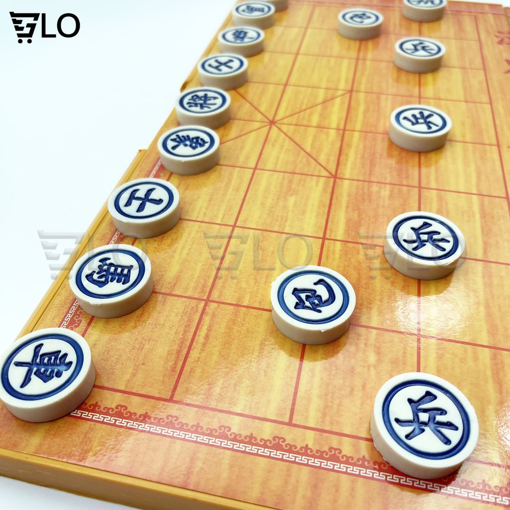 Cờ Tướng Có Bàn Cờ Nhựa Loại Lớn Kích Thước 42x42cm