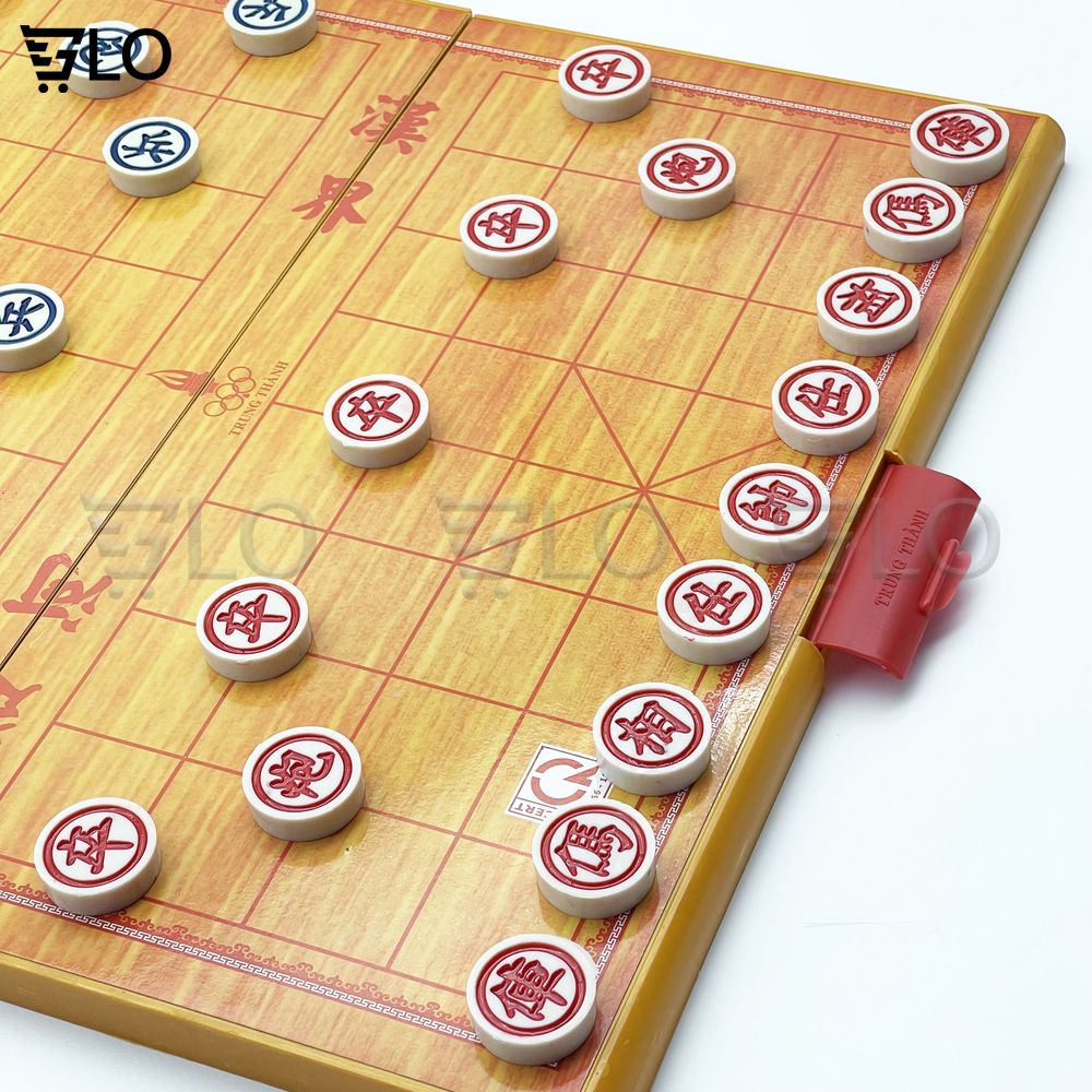 Cờ Tướng Có Bàn Cờ Nhựa Loại Lớn Kích Thước 42x42cm