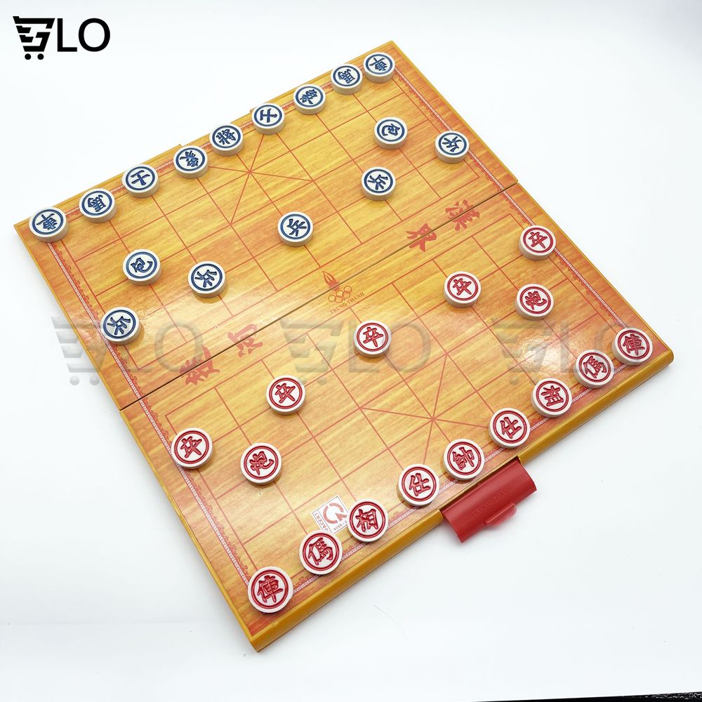 Cờ Tướng Có Bàn Cờ Nhựa Loại Lớn Kích Thước 42x42cm
