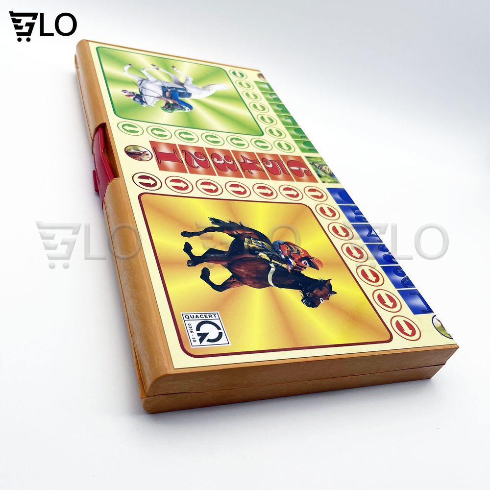 Bộ Cờ Đua Cá Ngựa Hộp Nhựa Cứng Loại Lớn 42cm