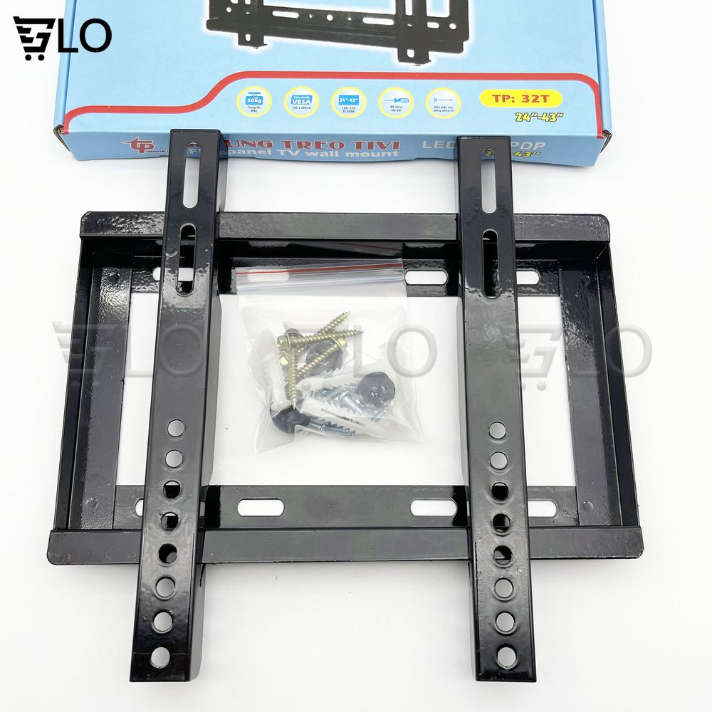 Khung Treo Tivi Thẳng Treo Sát Tường Bản 32inch (24-42inch)