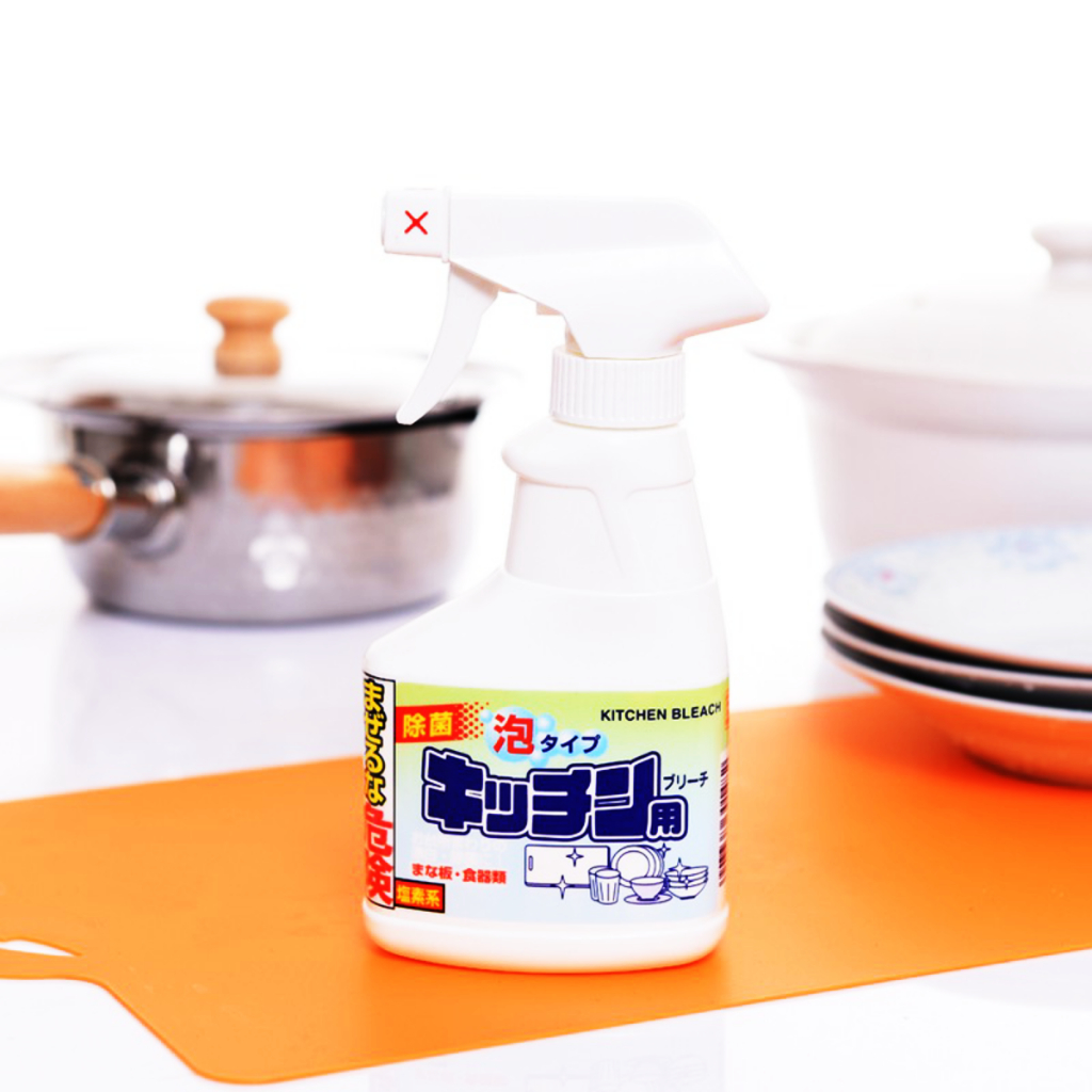 Chai xịt Rocket tẩy rửa mạnh, làm trắng dành cho đồ dùng nhà bếp 300ml