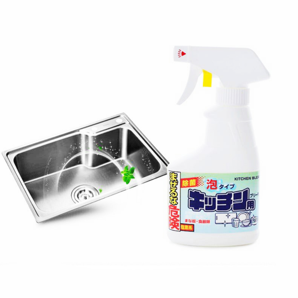 Chai xịt Rocket tẩy rửa mạnh, làm trắng dành cho đồ dùng nhà bếp 300ml