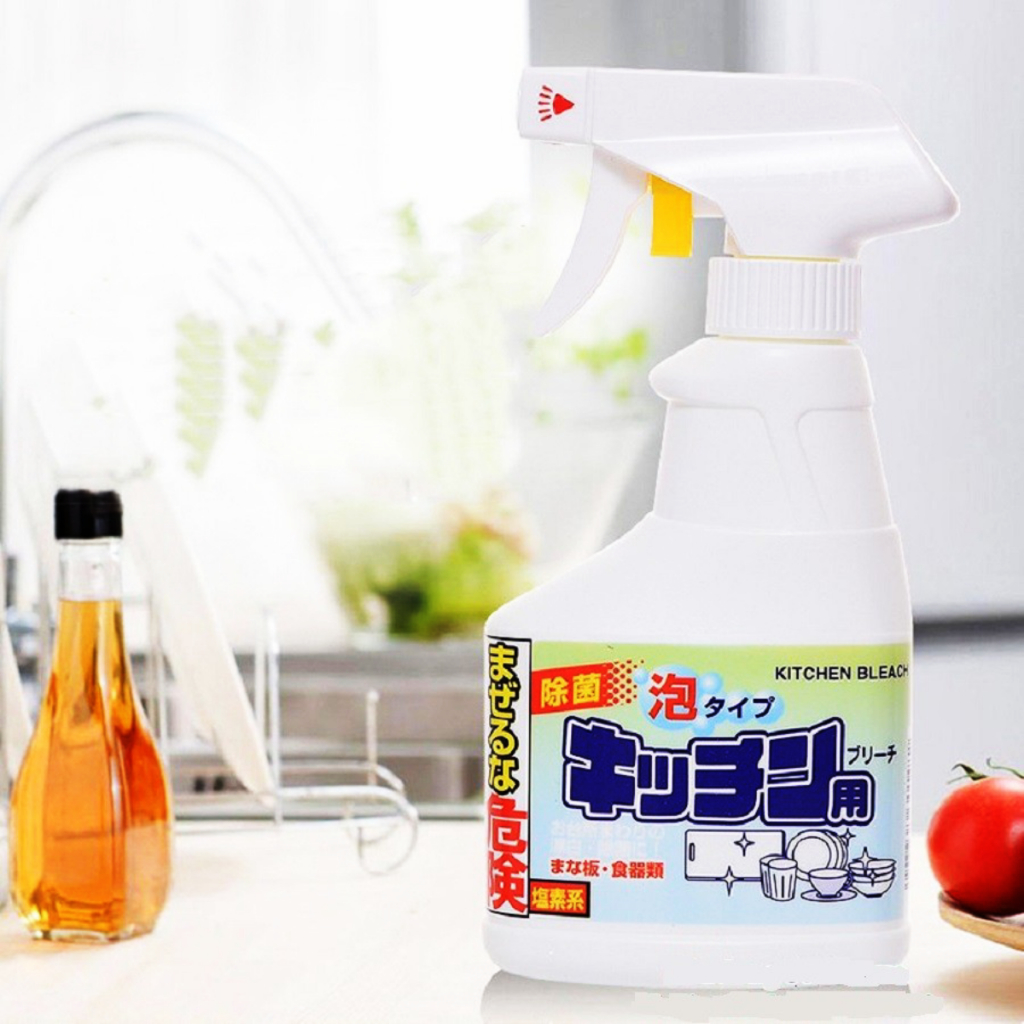 Chai xịt Rocket tẩy rửa mạnh, làm trắng dành cho đồ dùng nhà bếp 300ml