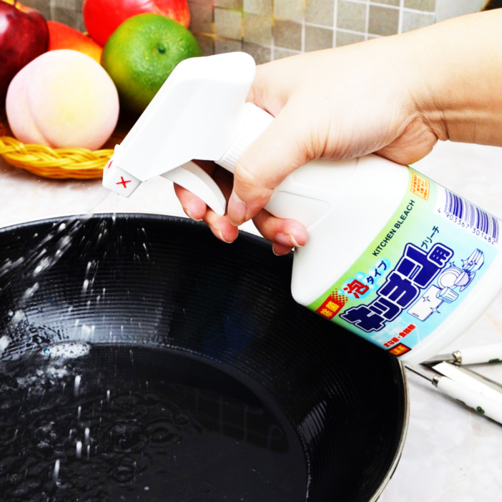 Chai xịt Rocket tẩy rửa mạnh, làm trắng dành cho đồ dùng nhà bếp 300ml