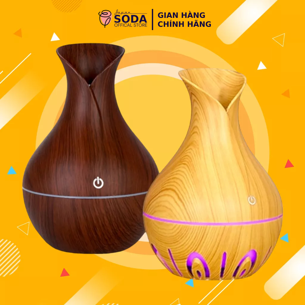 Máy xông tinh dầu Mini phun sương, khuếch tán, hương thơm, đuổi muỗi, bình hoa 130ml